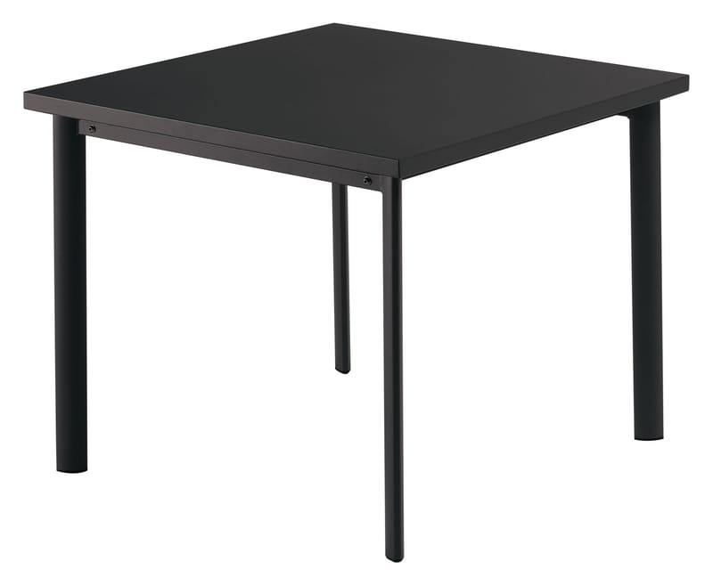 Tavolo quadrato Star di Emu - nero