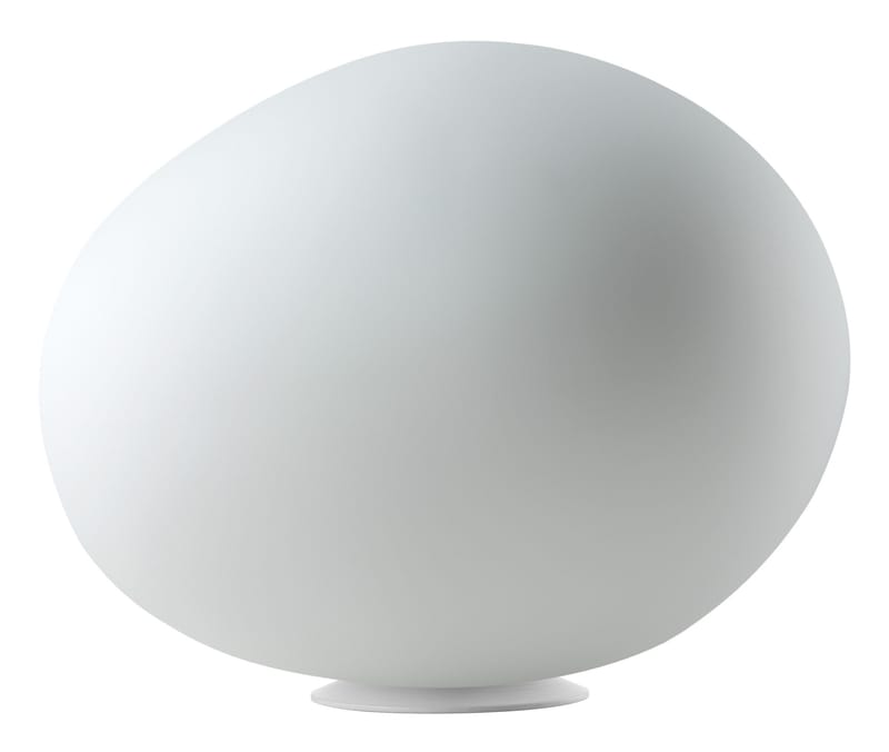 Luminaire - Lampes de table - Lampe de table Poly Gregg Grande / L 59 cm - Foscarini - Blanc - Large / L 59 cm - Acier laqué, Polyéthylène