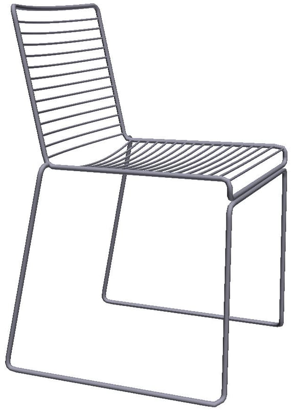 Hay metal top chair