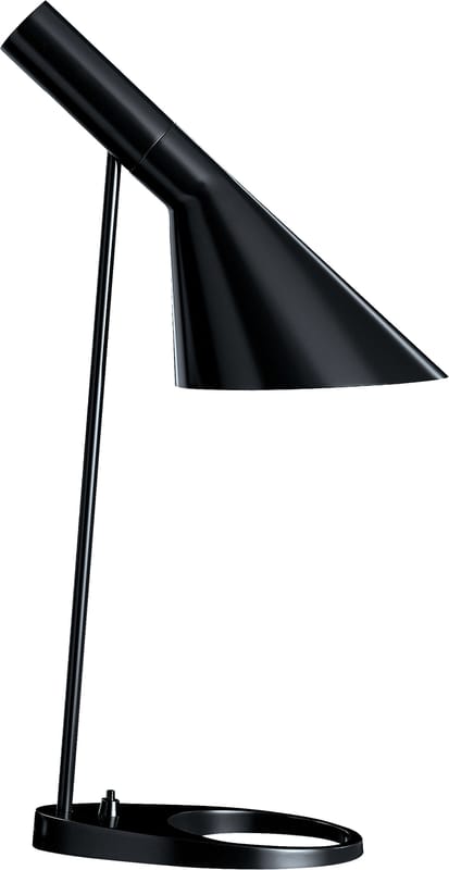 Lighting - Table Lamps - AJ Table lamp metal black - Louis Poulsen - Black - Cast zinc, Steel