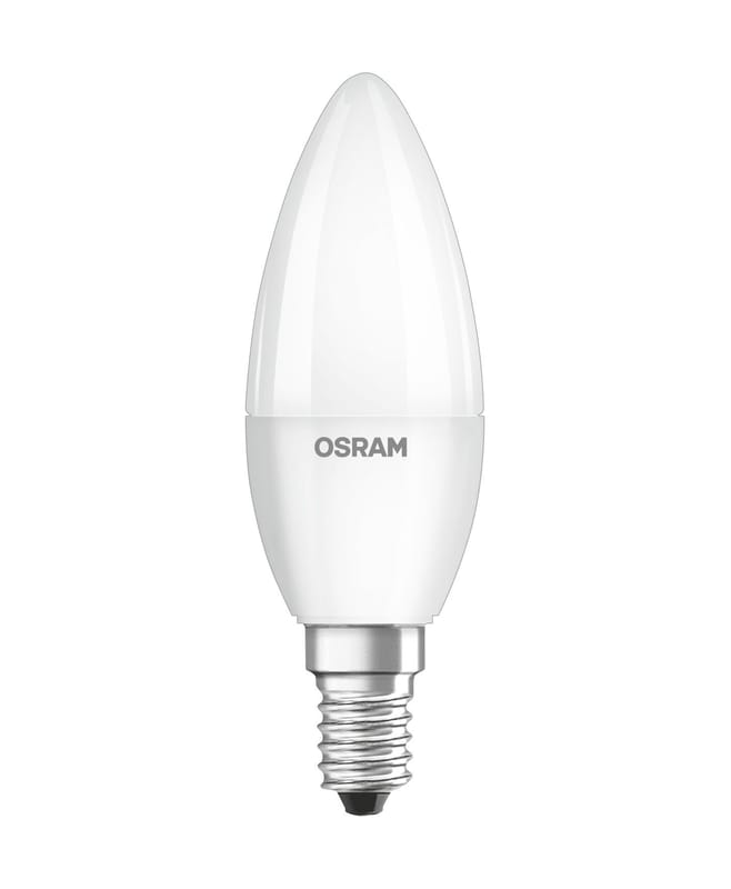 Ampoule LED E14 avec radiateur Osram - blanc