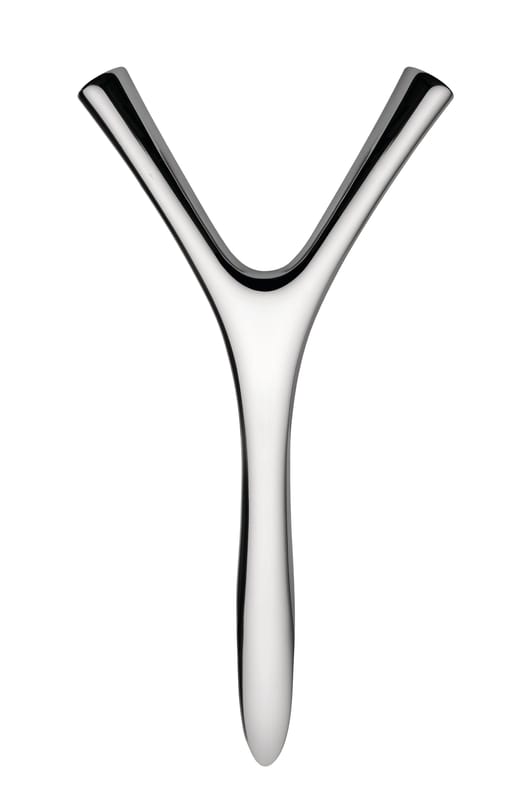 Tableware - Around wine - Virgula Divina Bottle opener metal - Alessi - Steel - Stainless steel
