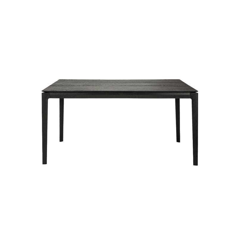Furniture - Dining Tables - Bok Rectangular table wood black / Solid oak 180 x 90 cm - 8 people - Ethnicraft - 180 x 90 cm / Black - Tinted oak wood