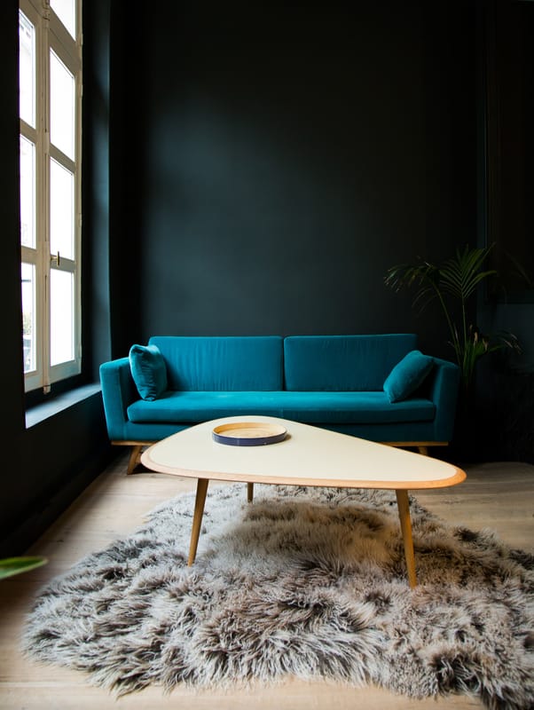 Der runde Designer-Stein-Sofa-Tisch für Ihr