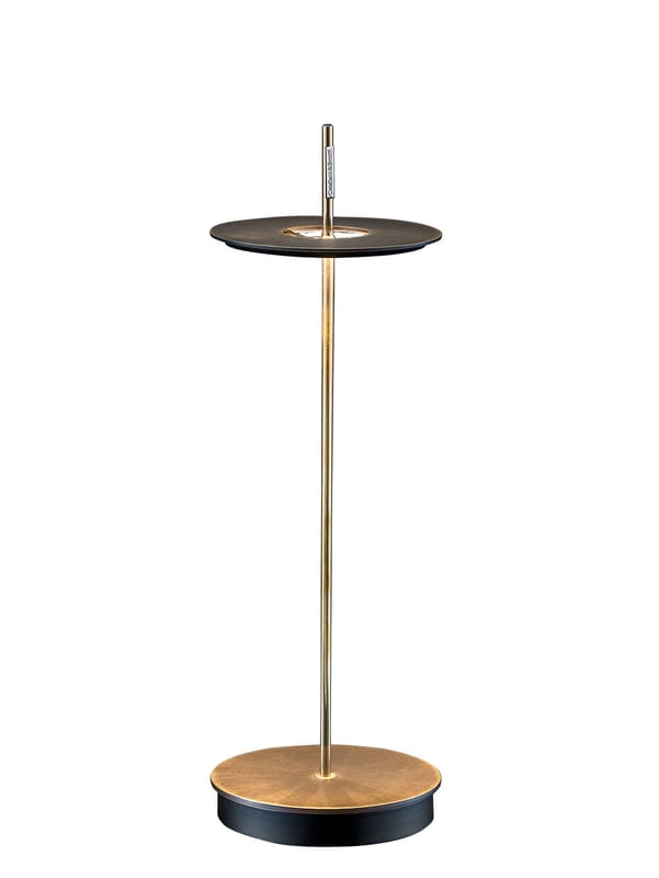 Lighting - Table Lamps - Giulietta BE LED Wireless rechargeable lamp gold metal / LED - H 37 cm - Catellani & Smith - Burnished brass - Patinated brass