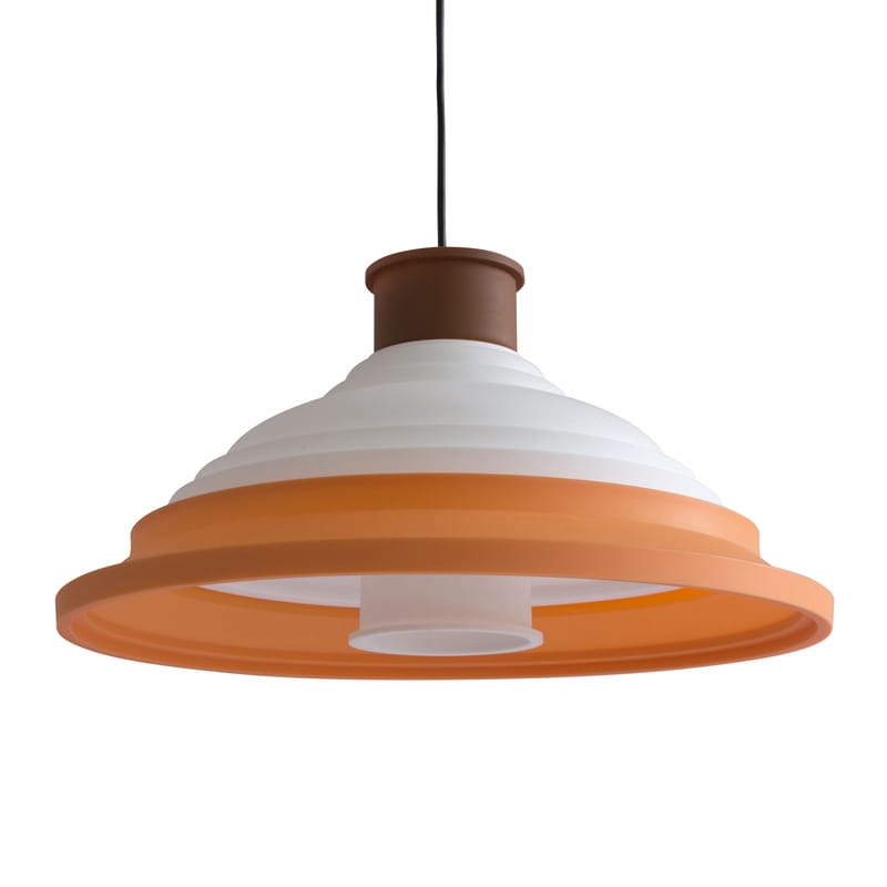Lighting - Pendant Lighting - Shades - CL5 Lampshade plastic material multicoloured / Silicon - Ø 18 x H 18 cm / Without electrical system - SOWDEN - CL5 / Ø 41 x H 20 cm - ABS, Silicone