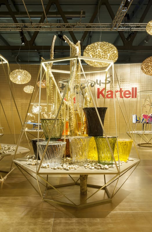 Kartell Sparkle Coffee table - crystal