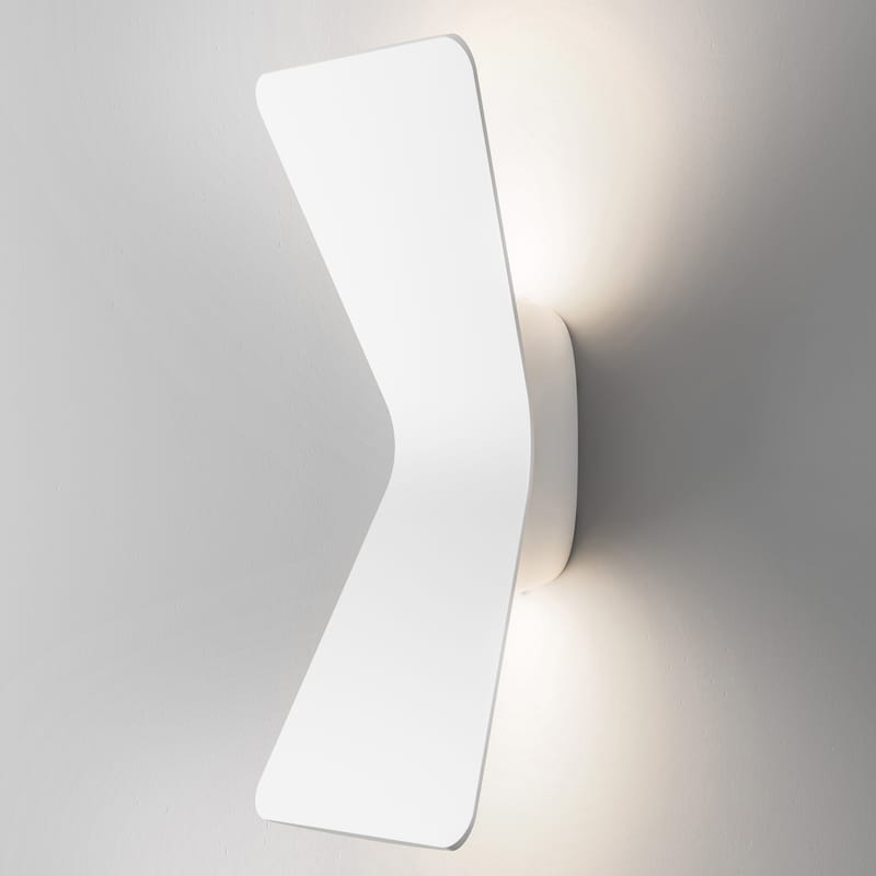 Lighting - Wall Lights - Flex LED Wall light metal white - Fontana Arte - White - Aluminium