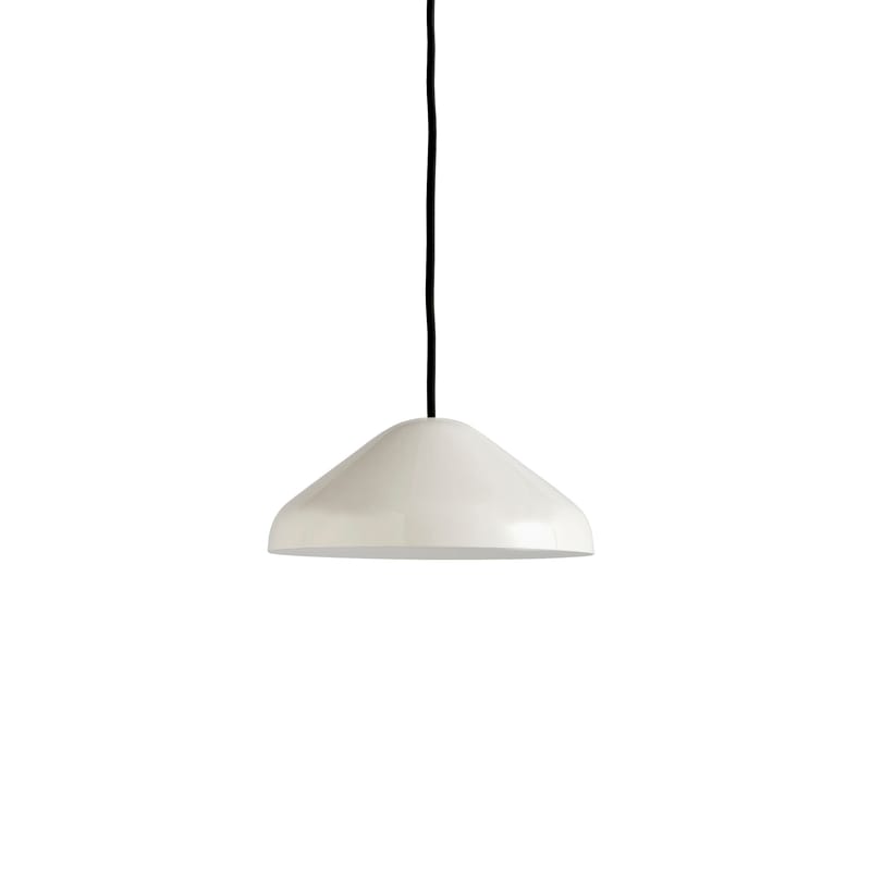 Luminaire - Suspensions - Suspension Pao Small métal blanc / Ø 23cm - Hay - Blanc crème - Acier thermolaqué