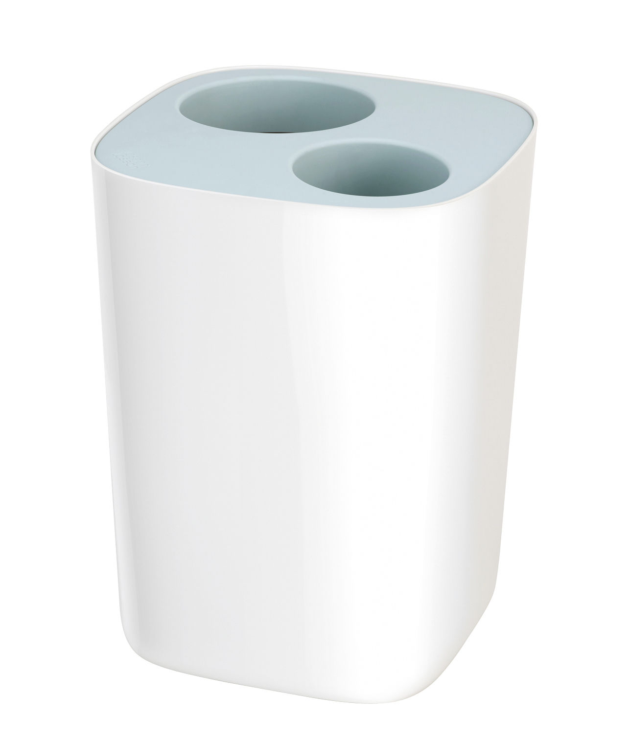 Split Waste bin - / For the bathroom - 8 l Blue & White by Joseph ...