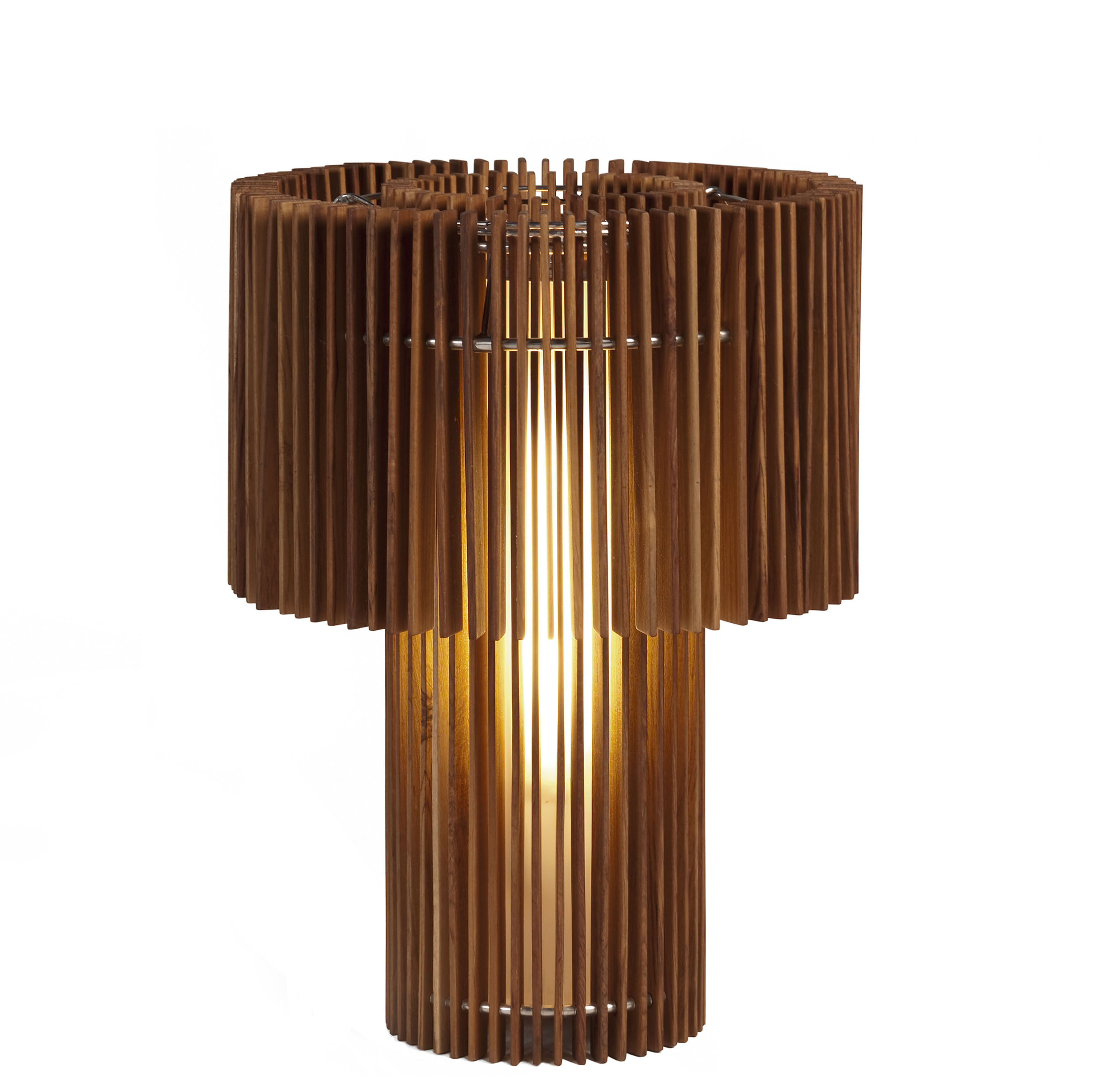 Wood Lamp Table lamp - Table lamp Teak by Skitsch