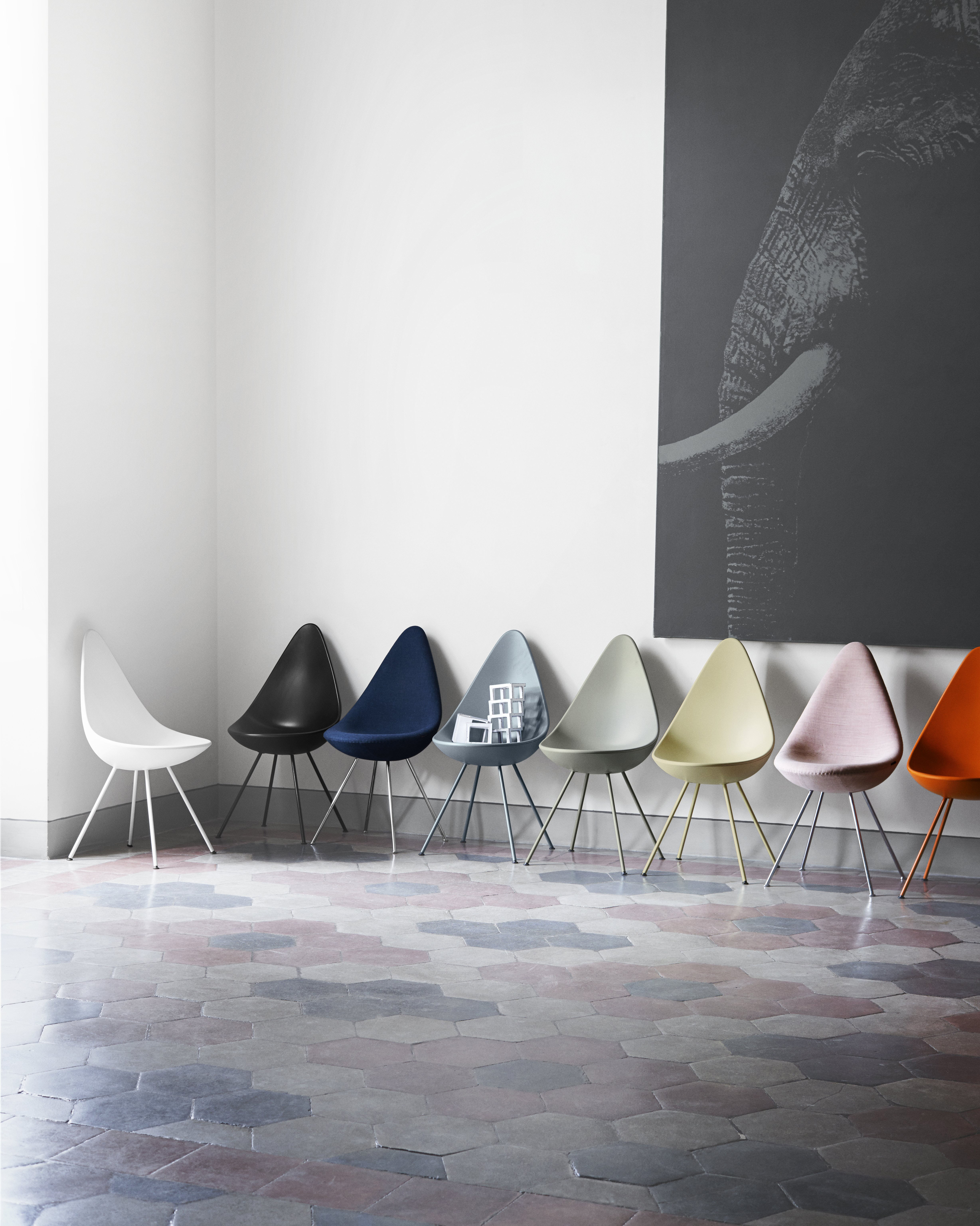 Fritz hansen drop deals chair