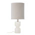Lampe de table / Tissu & albâtre - H 59 cm - Bloomingville