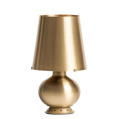 Lighting - Table Lamps - Fontana Medium Table lamp - / H 53 cm - Brass by Fontana Arte - Satin brass - Satin brass