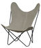 Fauteuil AA Butterfly OUTDOOR / Lin - Structure noire - AA-New Design
