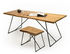 Old Times Rectangular table - / 190 x 70 cm by Zeus