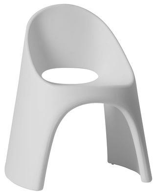 Arredamento - Sedie  - Poltrona impilabile Amélie di Slide - Bianco - polietilene riciclabile