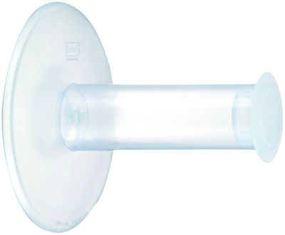 Interni - Bagno  - Portacarta igienica Plug´N Roll di Koziol - Trasparente - Materiale plastico