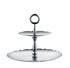 Dressed for X-mas Presentation dish - 2 levels - H 21 cm by Alessi