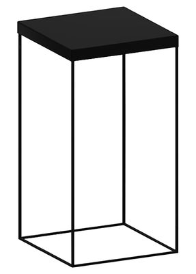 Furniture - Coffee Tables - Slim Up End table - 41 x 41 x H 92 cm by Zeus - Coppered black - Painted steel