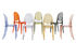 Victoria Ghost Stacking chair - transparent / Polycarbonate by Kartell
