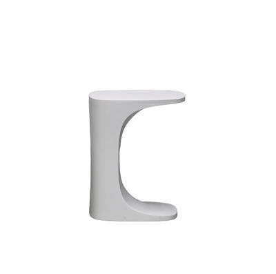 Mobilier - Tables basses - Table d'appoint Font / Polyéthylène - 42 x 42 x H 52 cm - Kristalia - Blanc - Polyéthylène