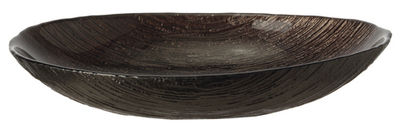 Tableware - Serving Plates - Como Large Bowl by Leonardo - L 27 cm / Bronze - Glass