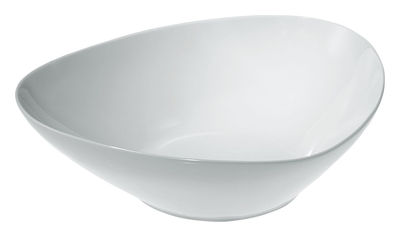 Tisch und Küche - Salatschüsseln und Schalen - Colombina Salatschüssel - Alessi - Weiß - Porzellan