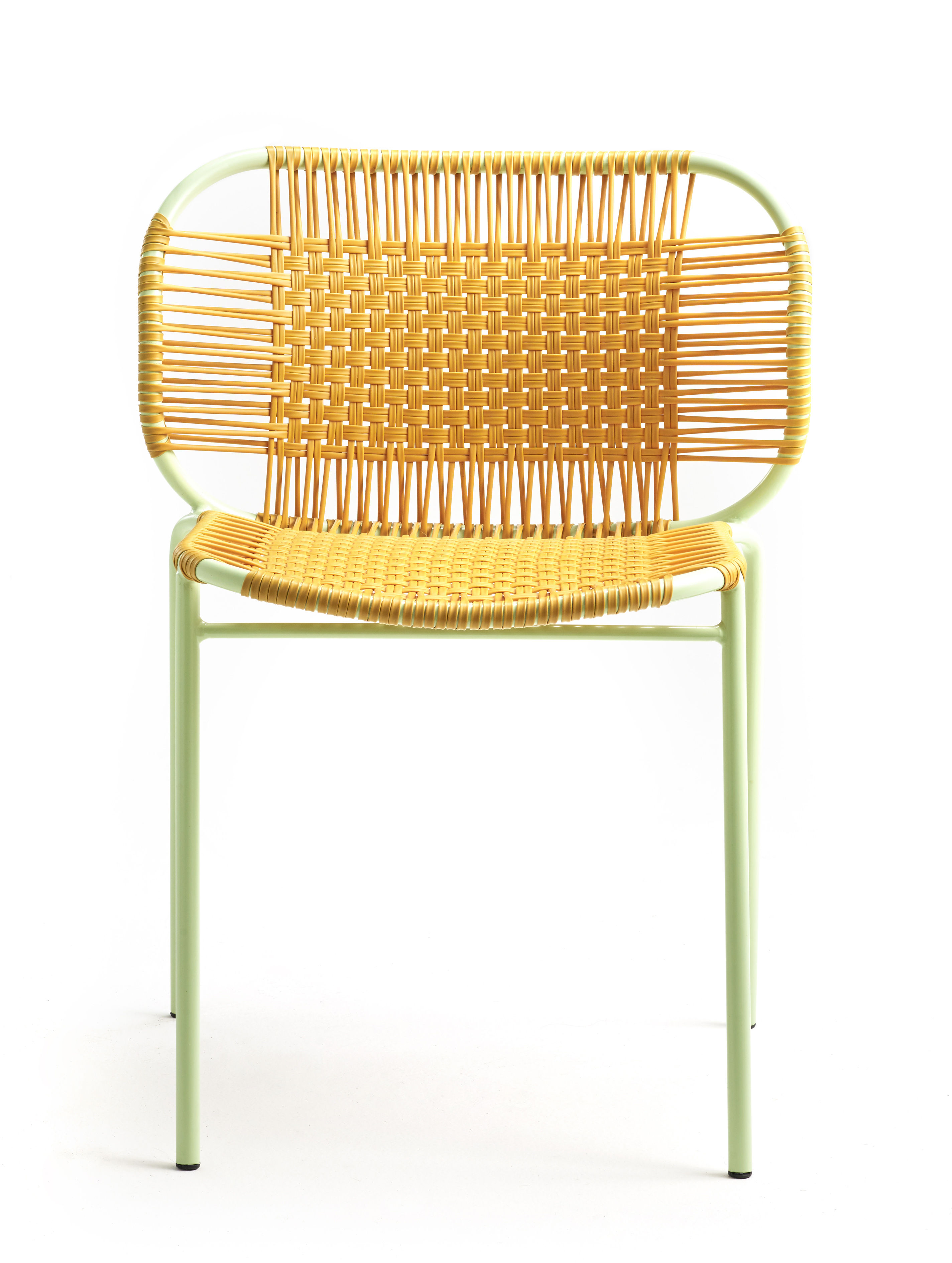Stapelbarer Stuhl Cielo von ames - Gelb | Made In Design