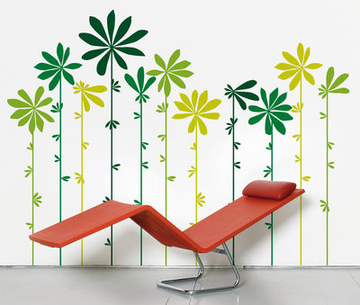 Decoration - Wallpaper & Wall Stickers - Tournesol Green Sticker by Domestic - Green - Vinal