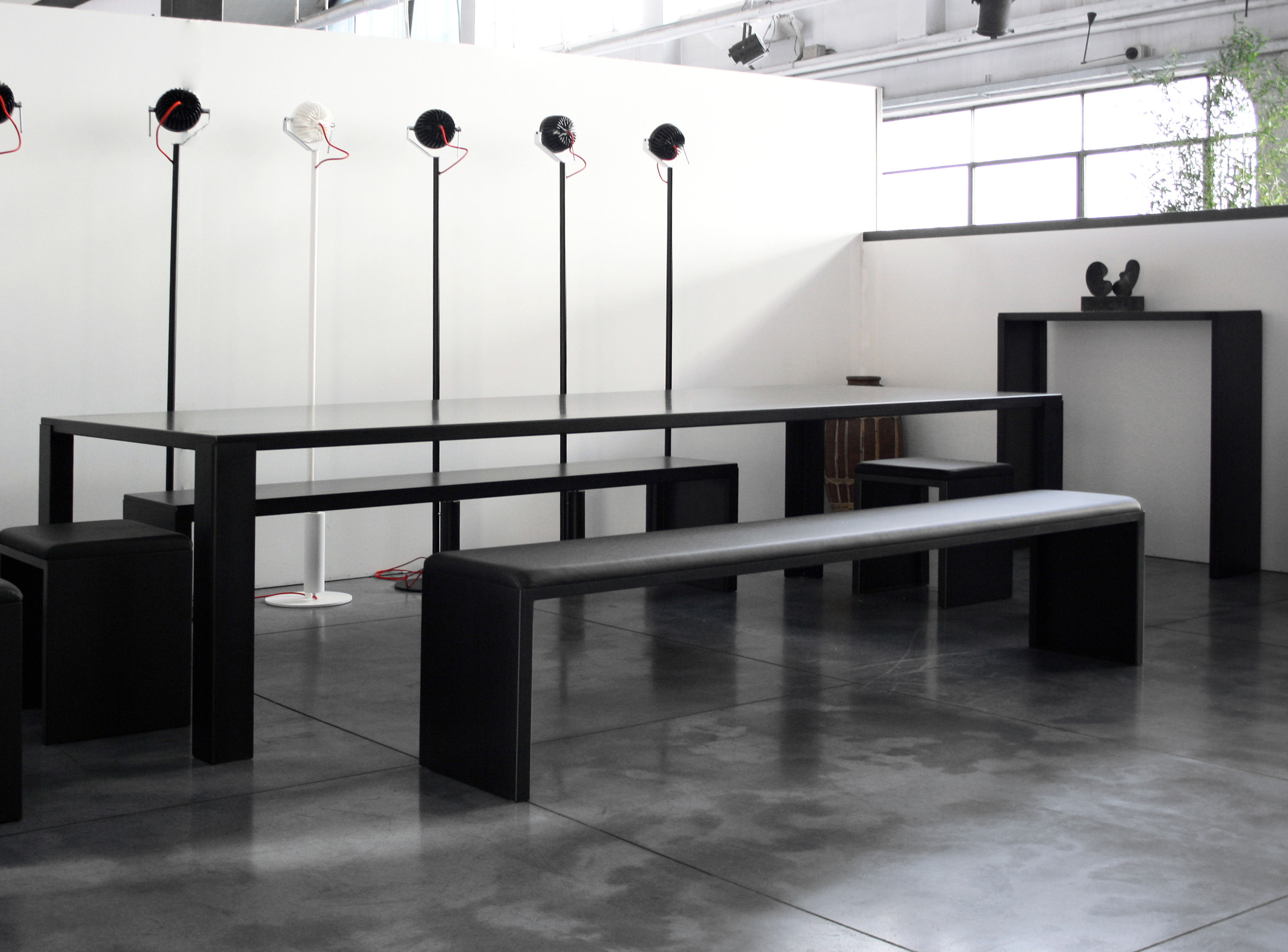 Table rectangulaire Big Irony Zeus Noir Made In Design