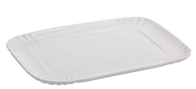 Tableware - Trays and serving dishes - Estetico Quotidiano Tray by Seletti - White - China