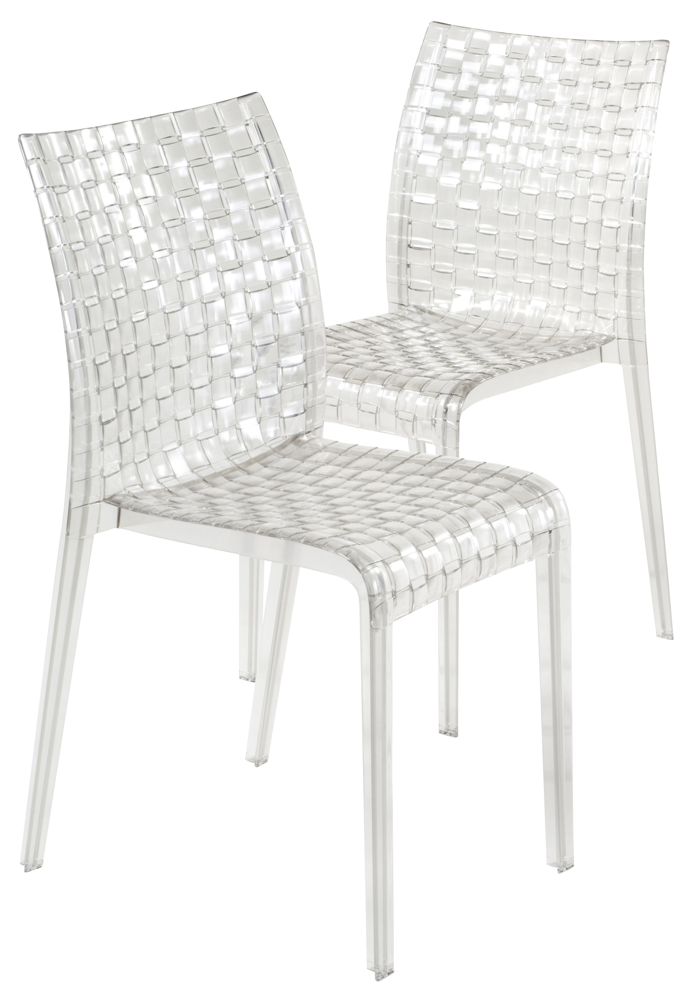 Chaise empilable Ami Ami Kartell Transparent Made In Design