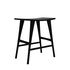 Osso High stool - / Solid oak - H 61 x L 57 cm by Ethnicraft