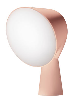 Image of Lampada da tavolo Binic di Foscarini - Rosa - Materiale plastico