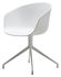 About a chair Swivel armchair - 4 legs by Hay