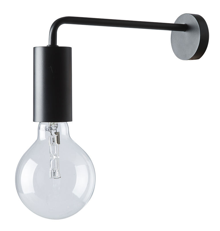 Frandsen Cool Wall light with plug Black Made In Design UK