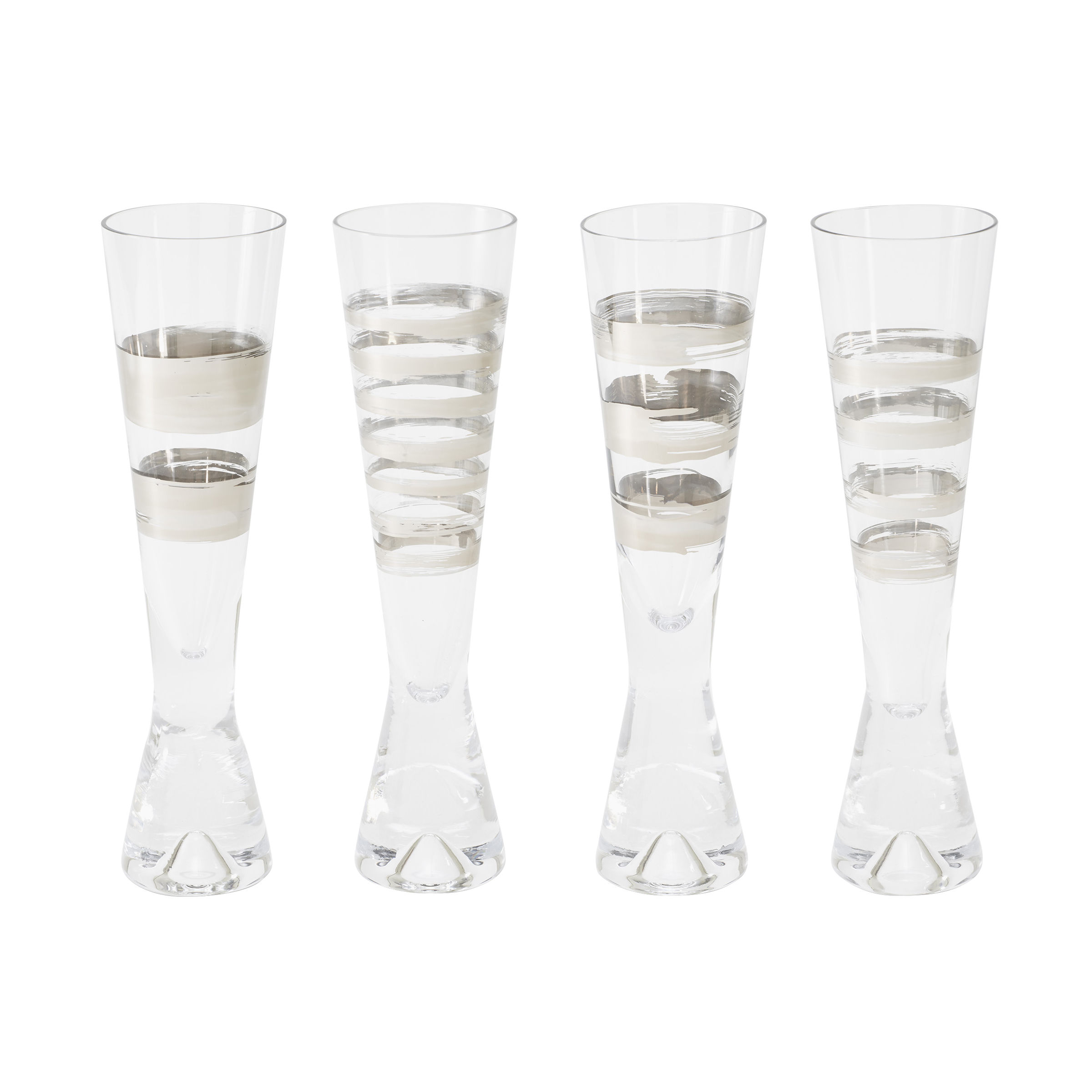 Imported Stylish Wine Glass Set of 4-180ml Capacity