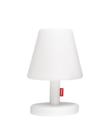 Leuchten - Tischleuchten - Edison the Medium Bluetooth Lampe / H 51 cm - LED - Fatboy - Weiß / Bluetooth - Polyäthylen