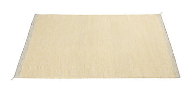 Decoration - Rugs - PLY Rug - 174 x 240 cm by Muuto - Yellow - Wool