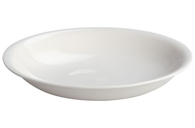 Tableware - Plates - All-time Soup plate - time - Soup plate in bone china by Alessi - White - Soup plate - Bone china