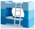 Bunky Bunk beds - With ladder - Without mattress by Magis