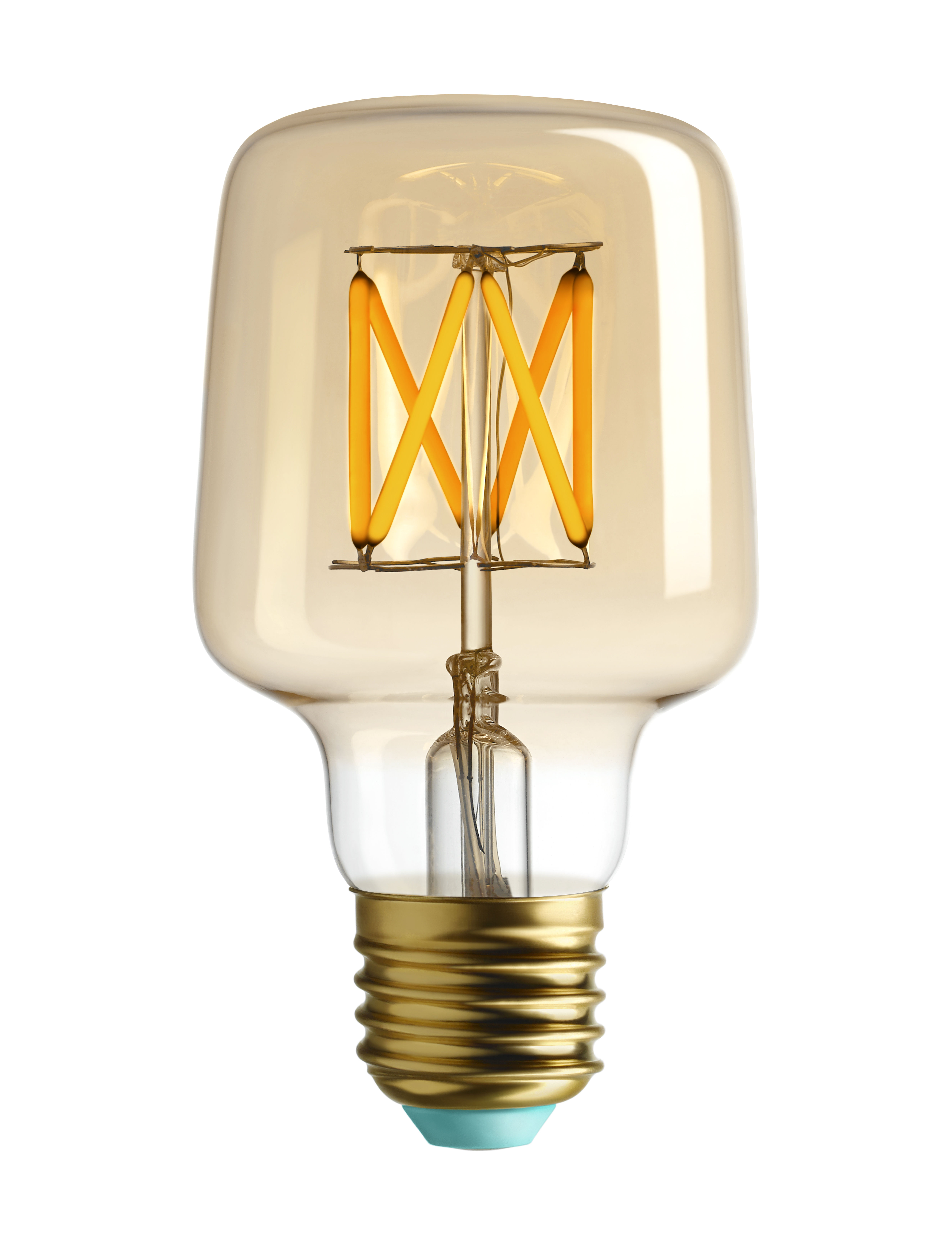 Filament LED Bulb E27 Wilbur By Plumen Gold