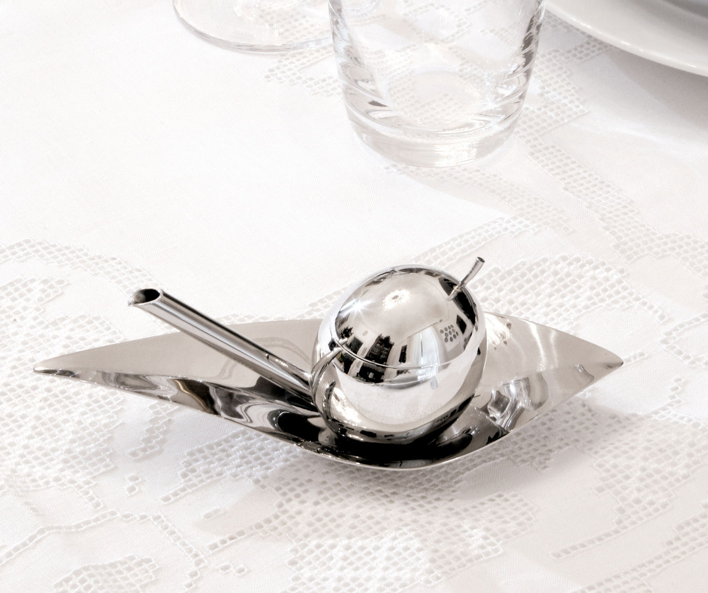 Alessi Oil bottle - steel | Made In Design UK