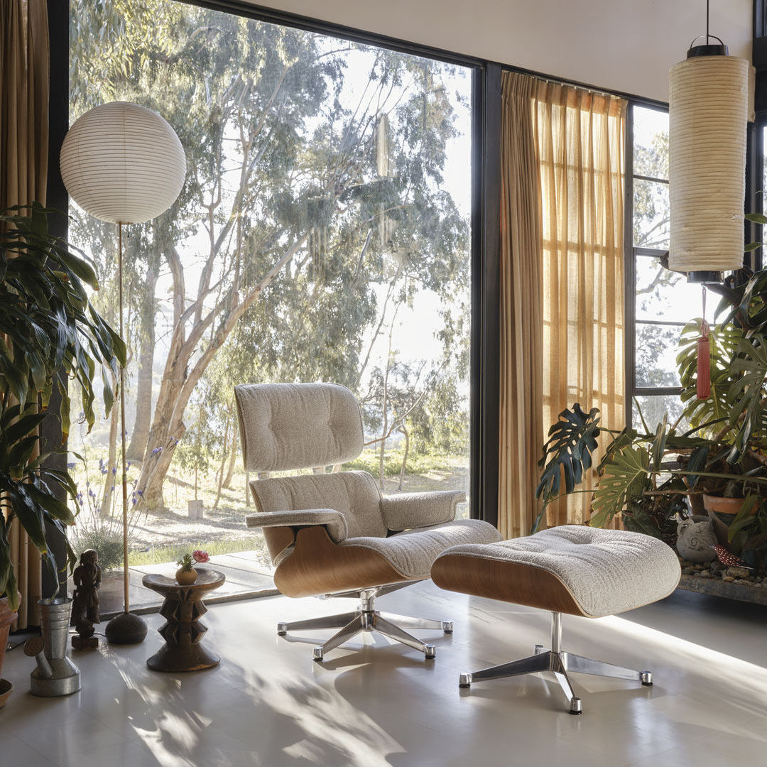 Poltrona E Ottomano Set Poltrona E Poggiapiedi Lounge Chair