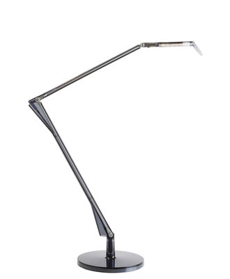 Lampe de table Aledin TEC LED plastique gris / Diffuseur plat - Kartell