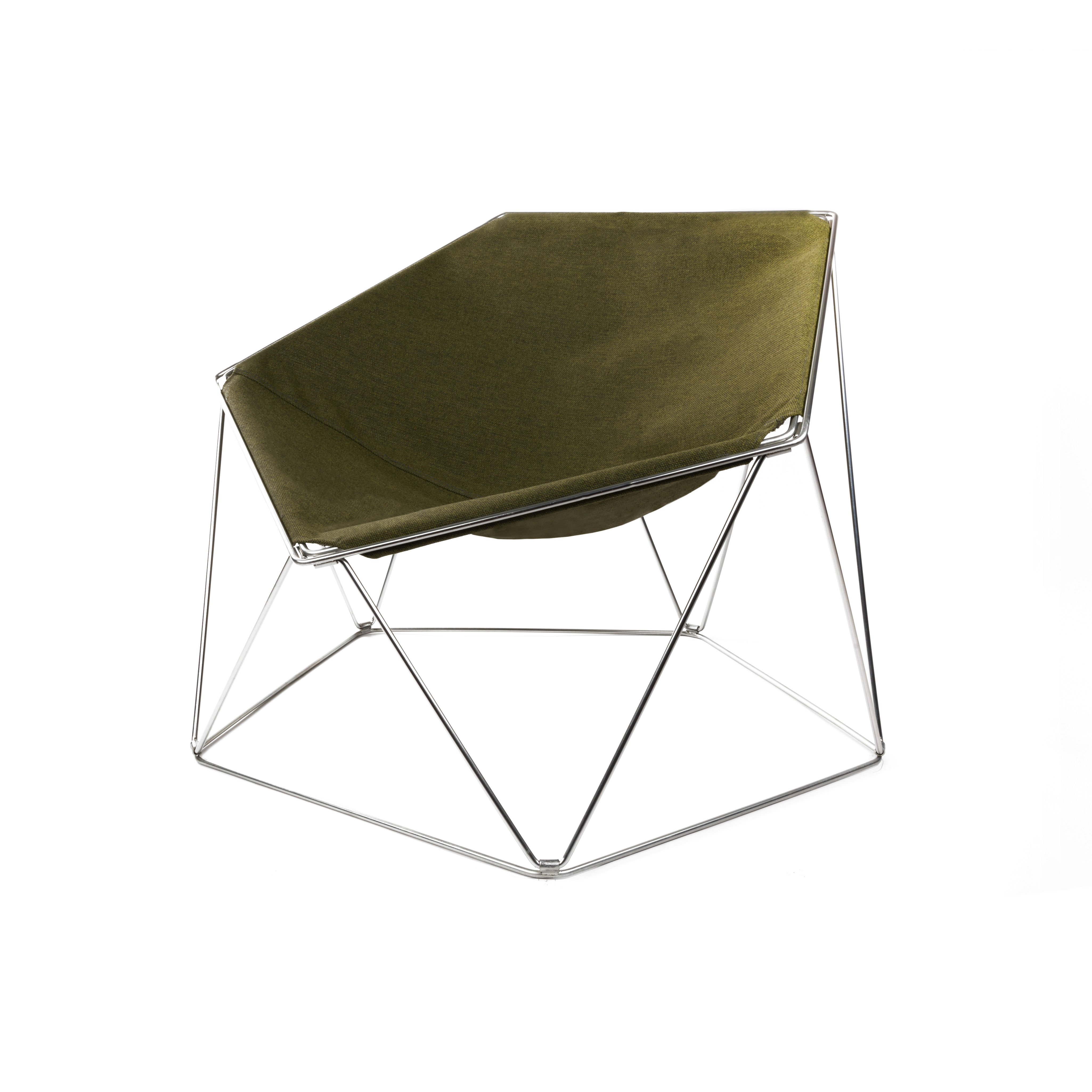 kaktus-grün Compagnie Design | Penta Sessel In stahl von Made -