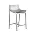 Sezz Bar chair - H 61 cm - Aluminium by Emeco