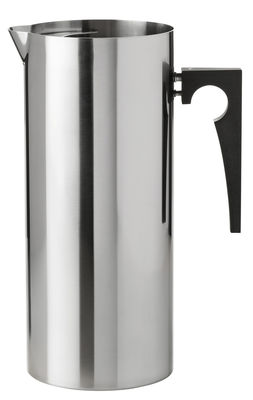 Tableware - Water Carafes & Wine Decanters - Cylinda-Line Carafe - 2 L by Stelton - Steel - Bakelite, Stainless steel