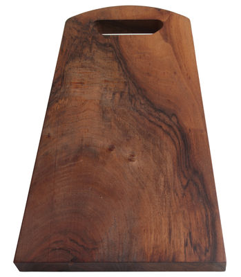 Tableware - Knives and chopping boards - Chopping board - Solid walnut by Malle W. Trousseau - Natural walnut - Solid walnut